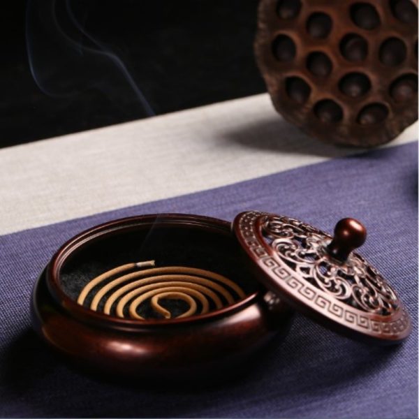 Premium Vietnam Agarwood Spiral Round Coil Incense | Lulu Incense