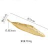 Antique Alloy Japanese Style Leaf and Boat Shaped Sticks Incense Burner | Lulu Incense