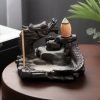 Antique Ceramic Dragon Fountain Waterfall Backflow Incense Burner for Sale