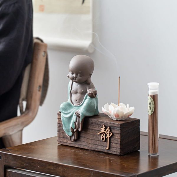 Best African Blackwood Lotus Seedpod Shaped Cones Incense Wood Burner | Lulu Incense
