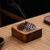 Best Antique Walnut Wood Burning Cone Incense Burner for Sale | Lulu Incense