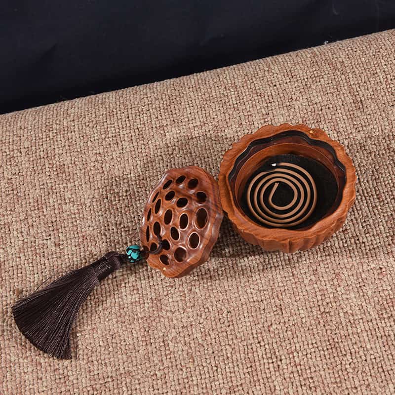 Best African Blackwood Lotus Seedpod Shaped Cones Incense Wood Burner Best African Blackwood Lotus Seedpod Shaped Cones Incense Wood Burner | Lulu Incense