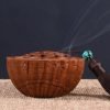 Best African Blackwood Lotus Seedpod Shaped Cones Incense Wood Burner | Lulu Incense