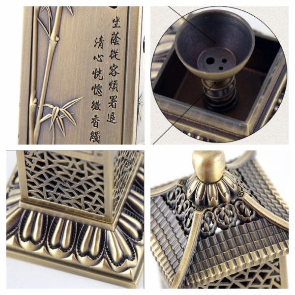 Traditional Bamboo Theme Chinese Tower Incense Burner Stick Holder for Sale | Lulu Incense