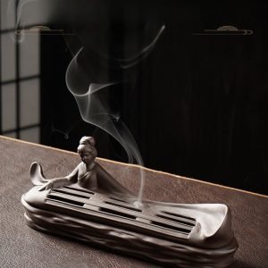 Vintage Traditional Patterns Sandal Wooden Stick Incense Burner Holder Box | Lulu Incense