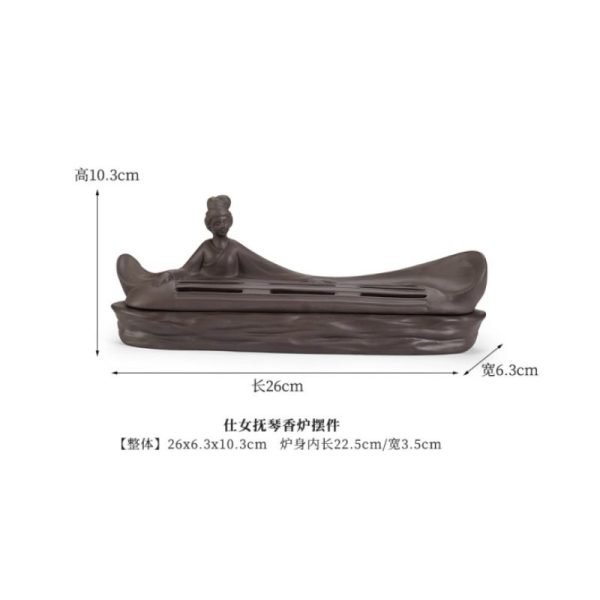 Vintage Traditional Patterns Sandal Wooden Stick Incense Burner Holder Box | Lulu Incense