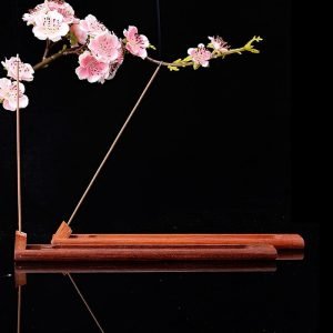Best Antique Walnut Wood Burning Cone Incense Burner for Sale | Lulu Incense