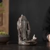 Chinese Character Vintage Smoke Backflow Waterfall Reverse Incense Fountain Burner for Sale