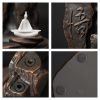 Chinese Character Vintage Smoke Backflow Waterfall Reverse Incense Fountain Burner for Sale