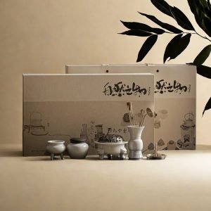 Chinese White Porcelain Home Loose Incense Starter Making Kit