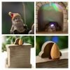 Christmas Snowman and Santa Claus Fireplace Log Cabin Incense Burner | Lulu Incense