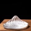 Clear Glass Mount Fuji Japanese Style Incense Burner for Sticks | Lulu Incense
