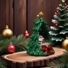 Creative Christmas Tree Resin Santa Claus Incense Burner