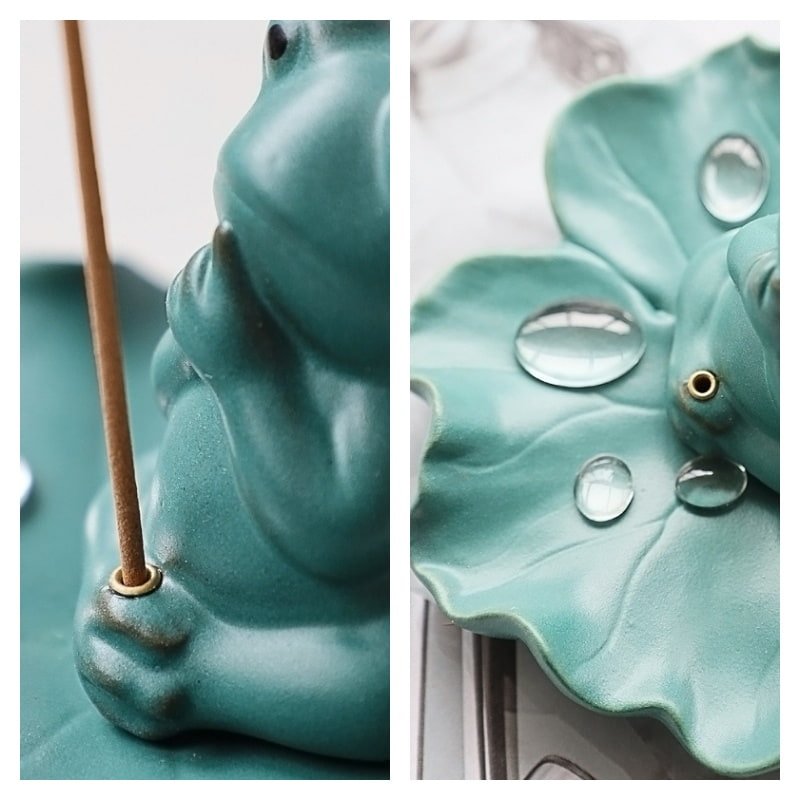 Vintage Handmade Blue And White Plum Floral Ceramic Sticks Burning Incense Holder Vintage Handmade Blue and White Plum Floral Ceramic Sticks Burning Incense Holder | Lulu Incense