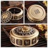 Delicate Zodiac Relief Small Chinese Tibetan Brass Bronze Incense Burner for Sale | Lulu Incense