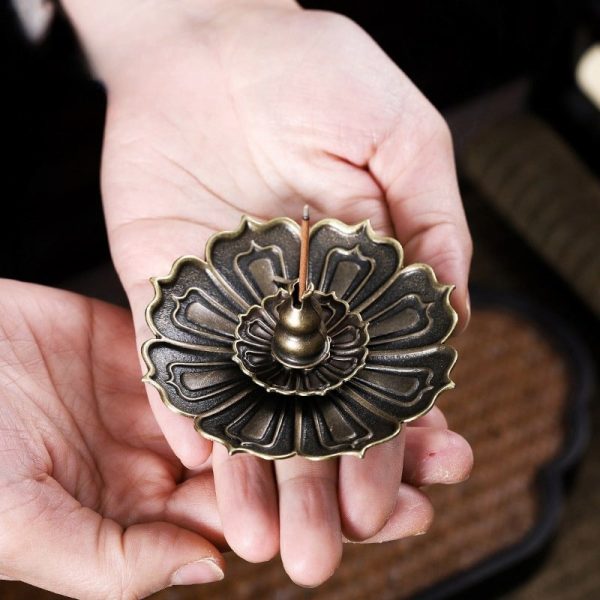 Detachable Lotus Chinese Best Stick Incense Censer Burner