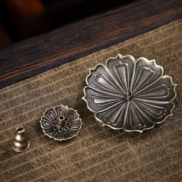 Detachable Lotus Chinese Best Stick Incense Censer Burner