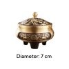 Dragon Theme Antique Chinese Tibetan Brass Incense Burner for Sale | Lulu Incense