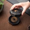 Elegant Antique Ceramic Chinese Tai Chi Incense Cone Burner | Lulu Incense