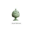Elegant Antique Ceramic Chinese Tai Chi Incense Cone Burner