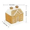 Festival Gingerbread House Log Cabin Incense Burner with Smoking Chimney | Lulu Incense