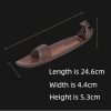 Vivid Vintage Ceramic Boat Shape Fisherman Fishing Stick Incense Burner Holder | Lulu Incense