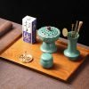 Asian Brass Agarwood Home Incense Powder Making Burner Pattern Kit | Lulu Incense