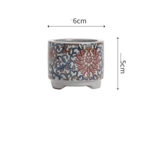 Ceramic Japanese Style Hand-Painted Lotus Incense Stick Burner Holder | Lulu Incense