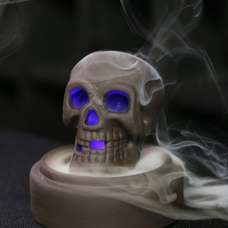 Handmade Ceramic Halloween Yellow Pumpkin Shaped Smoke Backflow Incense Cone Burner Handmade Ceramic Halloween Yellow Pumpkin Shaped Smoke Backflow Incense Cone Burner | Lulu Incense