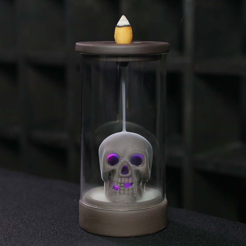 Handmade Ceramic Halloween Yellow Pumpkin Shaped Smoke Backflow Incense Cone Burner Handmade Ceramic Halloween Yellow Pumpkin Shaped Smoke Backflow Incense Cone Burner | Lulu Incense
