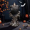 Horrible Skeleton Halloween Resin Backflow Incense Cone Burner Holder