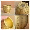 Hundred Blessings Design Chinese Copper Incense Burner Antique | Lulu Incense