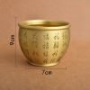 Hundred Blessings Design Chinese Copper Incense Burner Antique | Lulu Incense