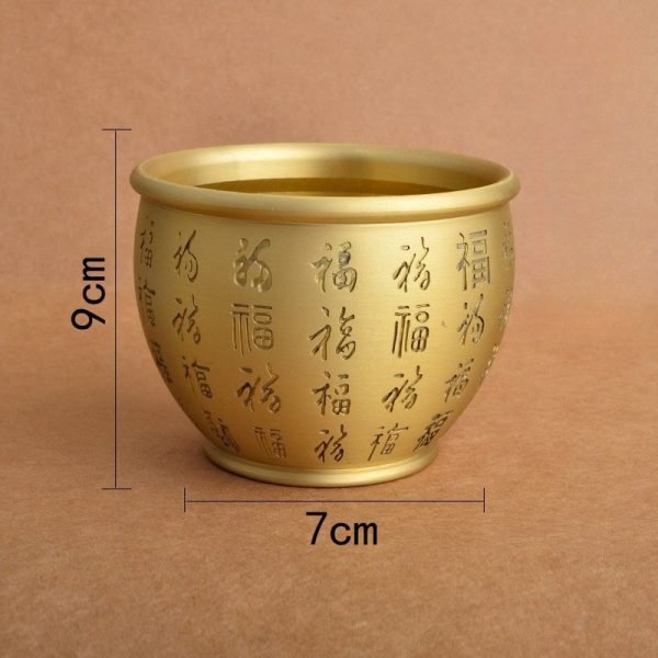 Hundred Blessings Design Chinese Copper Incense Burner Antique | Lulu Incense