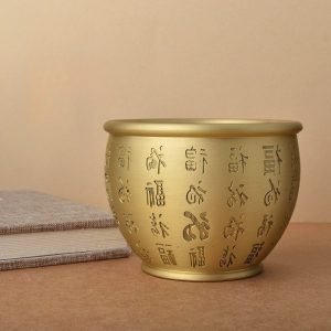 Hundred Blessings Design Chinese Copper Incense Burner Antique | Lulu Incense