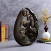 Large Buddha Integrated Unique Chinese Waterfall Backflow Incense Burner