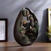 Large Buddha Integrated Unique Chinese Waterfall Backflow Incense Burner