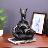 Large Ceramic Black Dragon Smoke Incense Waterfall Burner for Sale