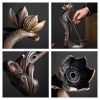 Unique Large Vintage Lotus Smoke Backflow and Waterfall Incense Burner for Sale | Lulu Incense