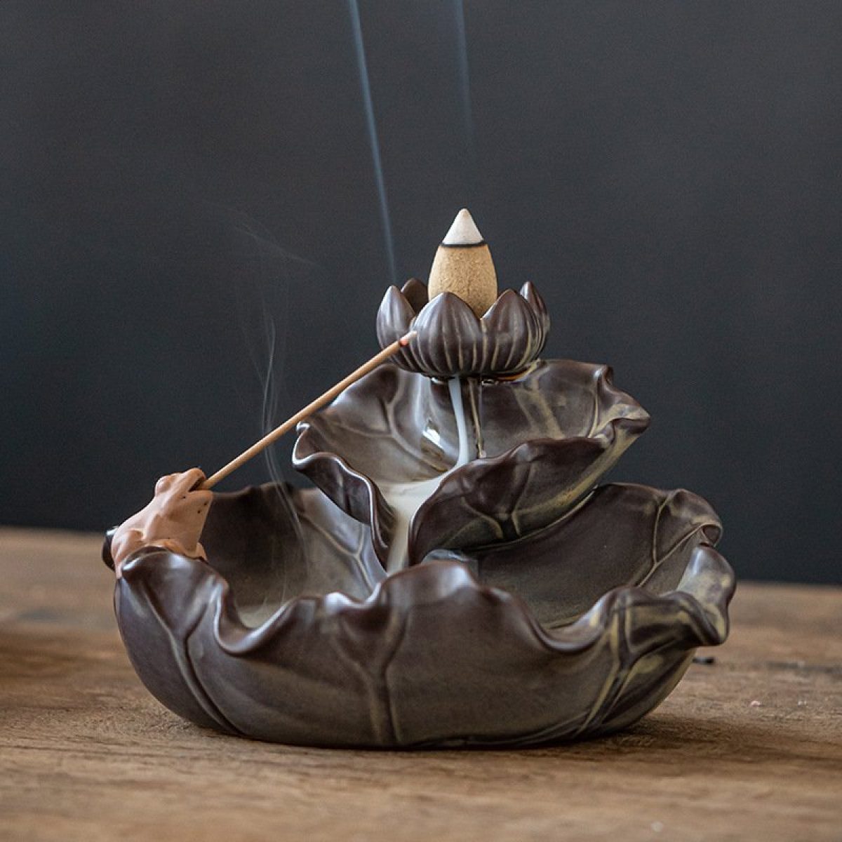 彫刻・オブジェ Richardson CERAMIC INCENSE BURNER Ceramic Incense Burner – Richardson Shop