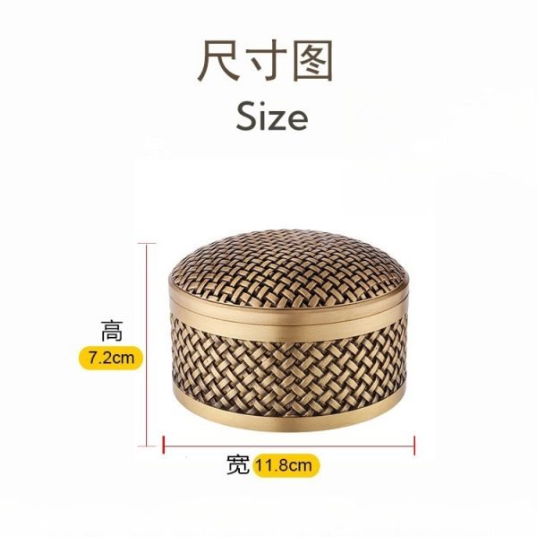 Large Mesh Pattern Bowl Copper Incense Burner for Sale | Lulu Incense