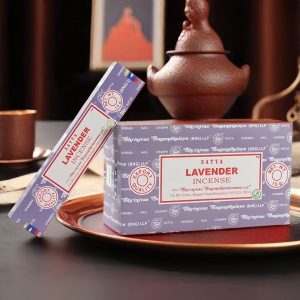 Natural Premium Hand Rolled Lavender Fragrance Indian Incense Sticks for Home Air Purifier