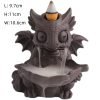 Quirky Dinosaur Dragon Ceramic Waterfall Backflow Incense Burner | Lulu Incense