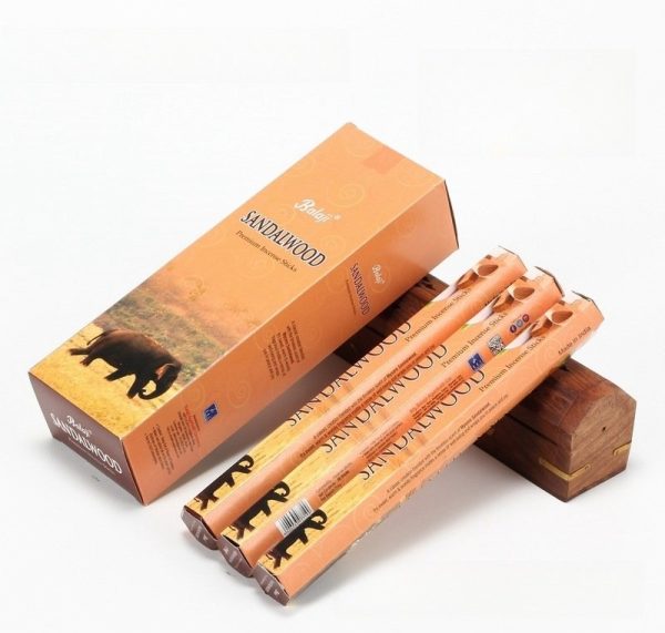 Sandal Wood Scented Mediation Incense with Sticks from India | Lulu Incense