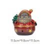 Ceramic Santa Claus Figure Christmas Festival Gift Coil Incense Burner Holder | Lulu Incense