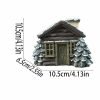 Snowy Winter Smoking Chimney Incense Log Cabin Burner for Sale | Lulu Incense