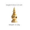 Tower Shaped Antique Chinese Brass Bronze Incense Burner for Sale | Lulu Incense