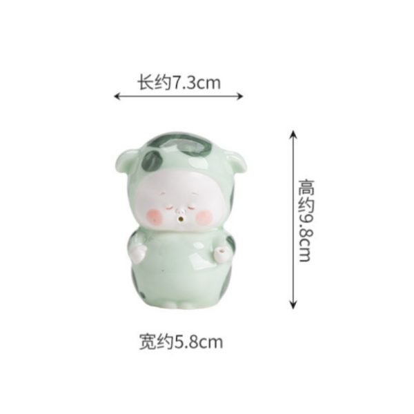 Handpainted Unique Cute Kid Doll Ceramic Incense Stick Burner Holder | Lulu Incense