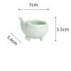 Unique Porcelain Lotus Flower Shaped Stick Incense Burner Holder Premium | Lulu Incense