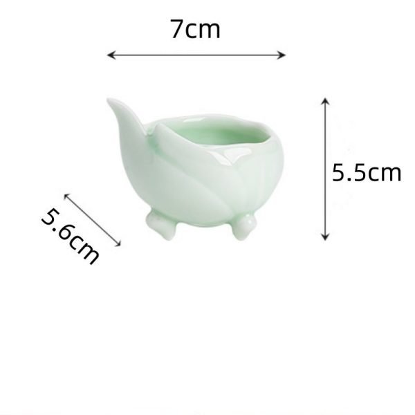 Unique Porcelain Lotus Flower Shaped Stick Incense Burner Holder Premium | Lulu Incense
